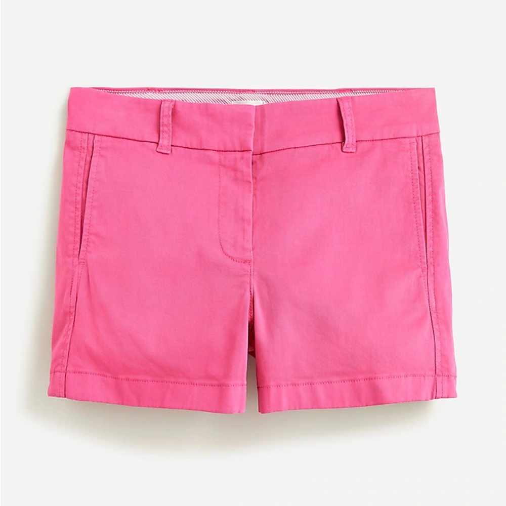 J Crew 4" stretch chino short, Size 4
